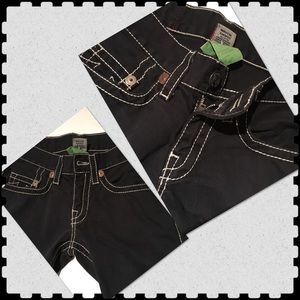 TRUE RELIGION  🌎 TOUR JEANS ROW 30 SEAT 33